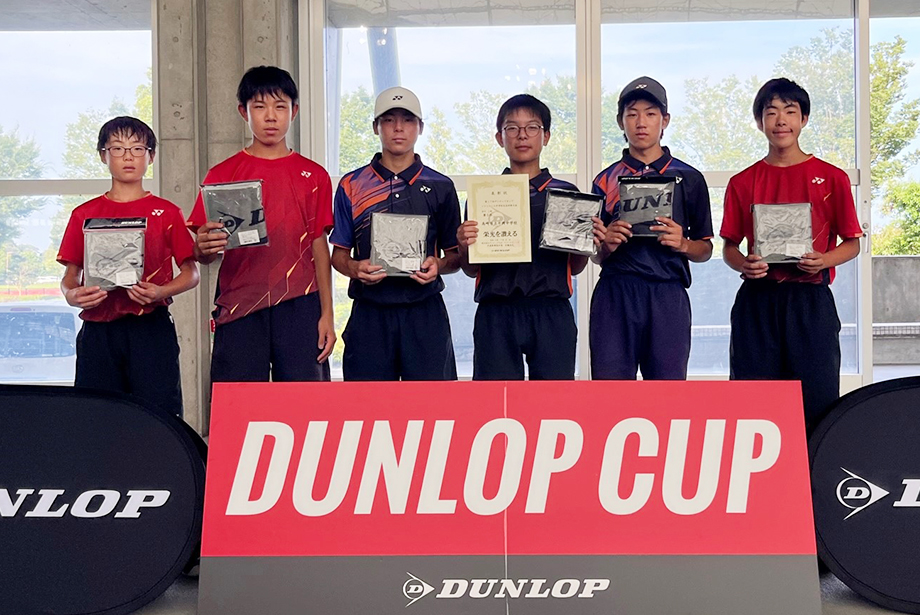 男子1位トーナメント 3位 高崎市立片岡中学校（群馬）