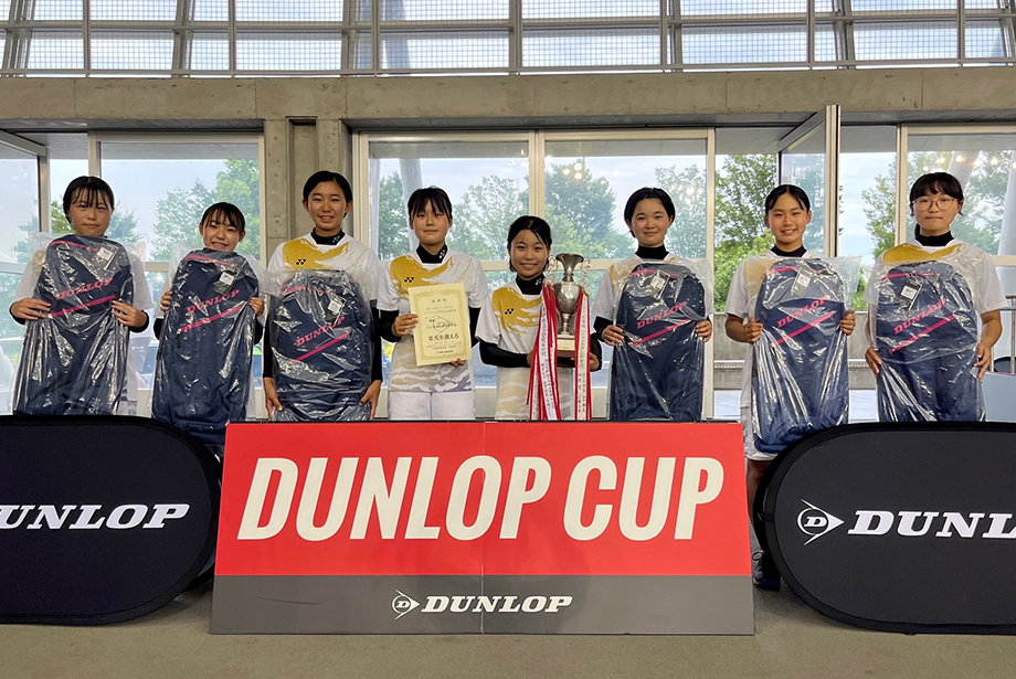 女子1位トーナメント 優勝 川口市立上青木中学校（埼玉）