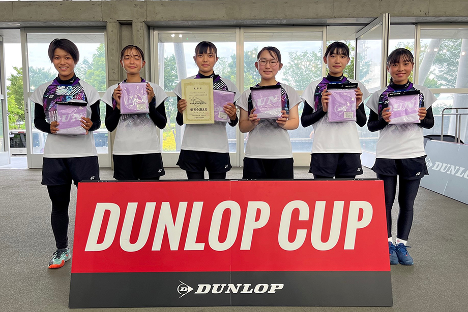 女子1位トーナメント 3位 伊勢崎市立赤堀中学校（群馬）