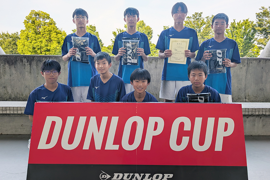 男子1位トーナメント 準優勝 泉中学校（福島）