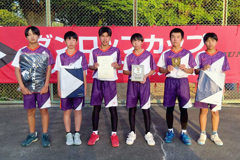 男子 第三位 群馬中央中学校（群馬）